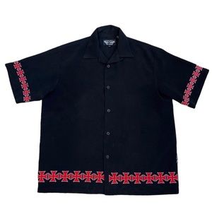 Chopper Style by Biker Design Button Down Shirt Men’s M